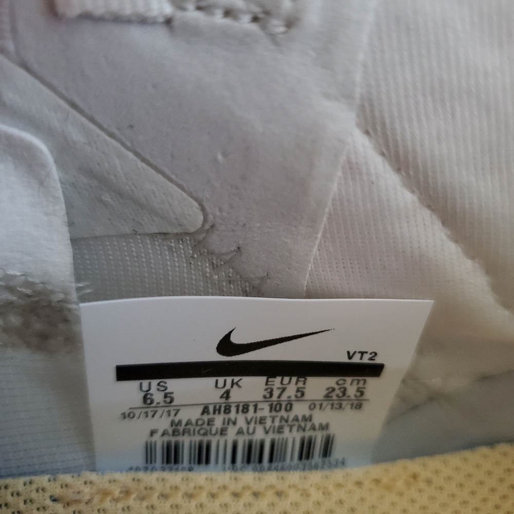 NIKE ZOOM TRAINING TENNIS SHOES SIZE 6.5 - Picture 8 of 8